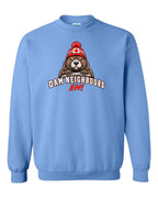 Dam Neighbours Full Front Crewneck Sweatshirt