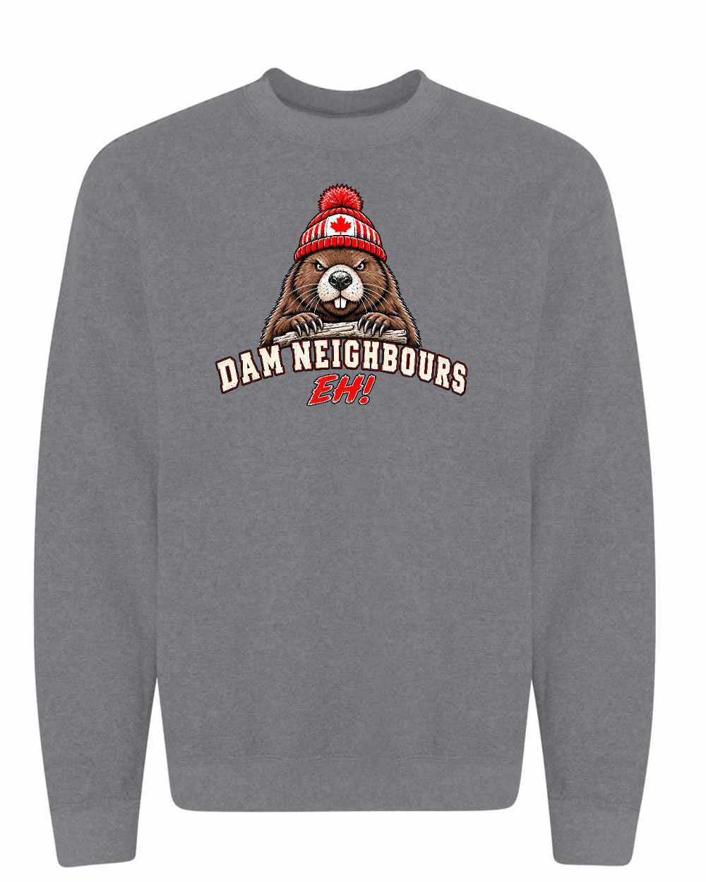 Dam Neighbours Full Front Crewneck Sweatshirt