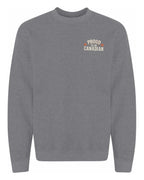 Proud To Be Canadian Sign Left Chest And Back  Crewneck Sweatshirt - Unisex