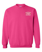 Canadian Born & Raised Sign Left Chest And Back  Crewneck Sweatshirt - Unisex