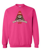 Dam Neighbours Full Front Crewneck Sweatshirt