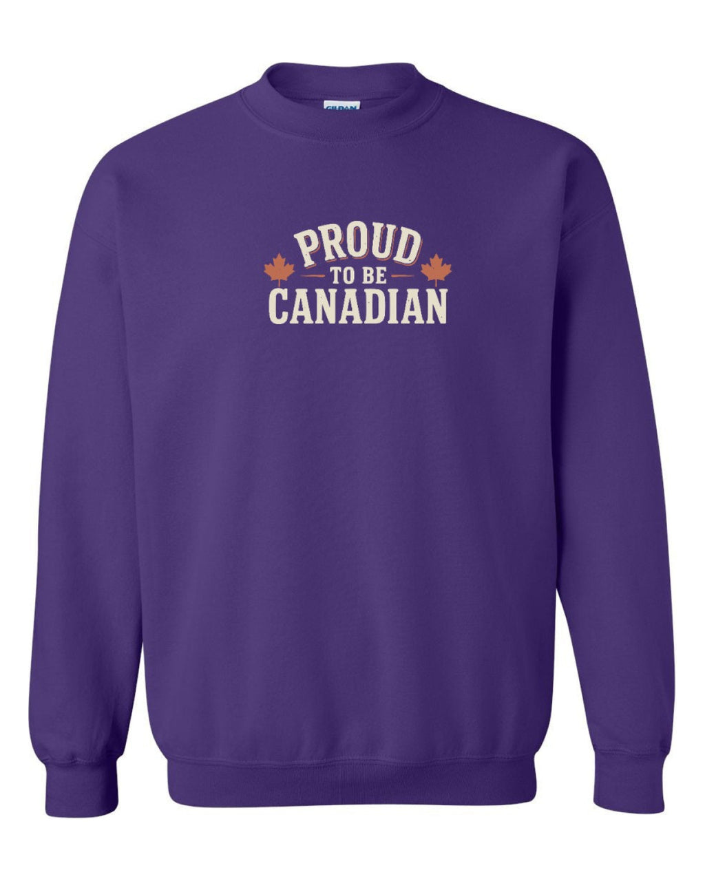 Proud To Be Canadian Sign   Crewneck Sweatshirt - Unisex