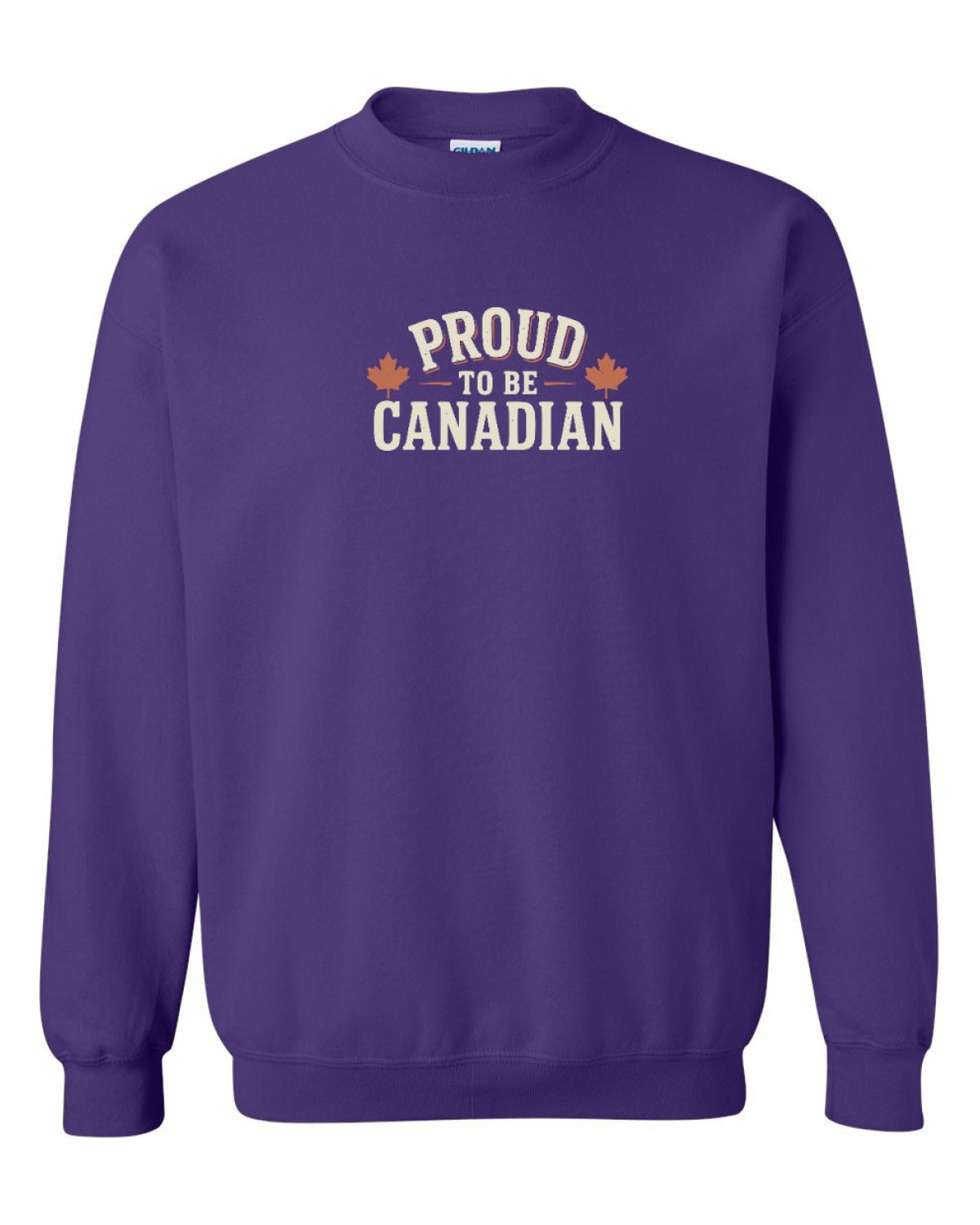 Proud To Be Canadian Sign   Crewneck Sweatshirt - Unisex