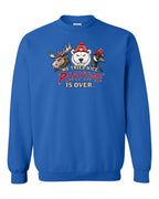 We Tried Nice New Full Front Crewneck Sweatshirt in Royal