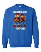 Standing Our Ground Crewneck Sweatshirt in Royal