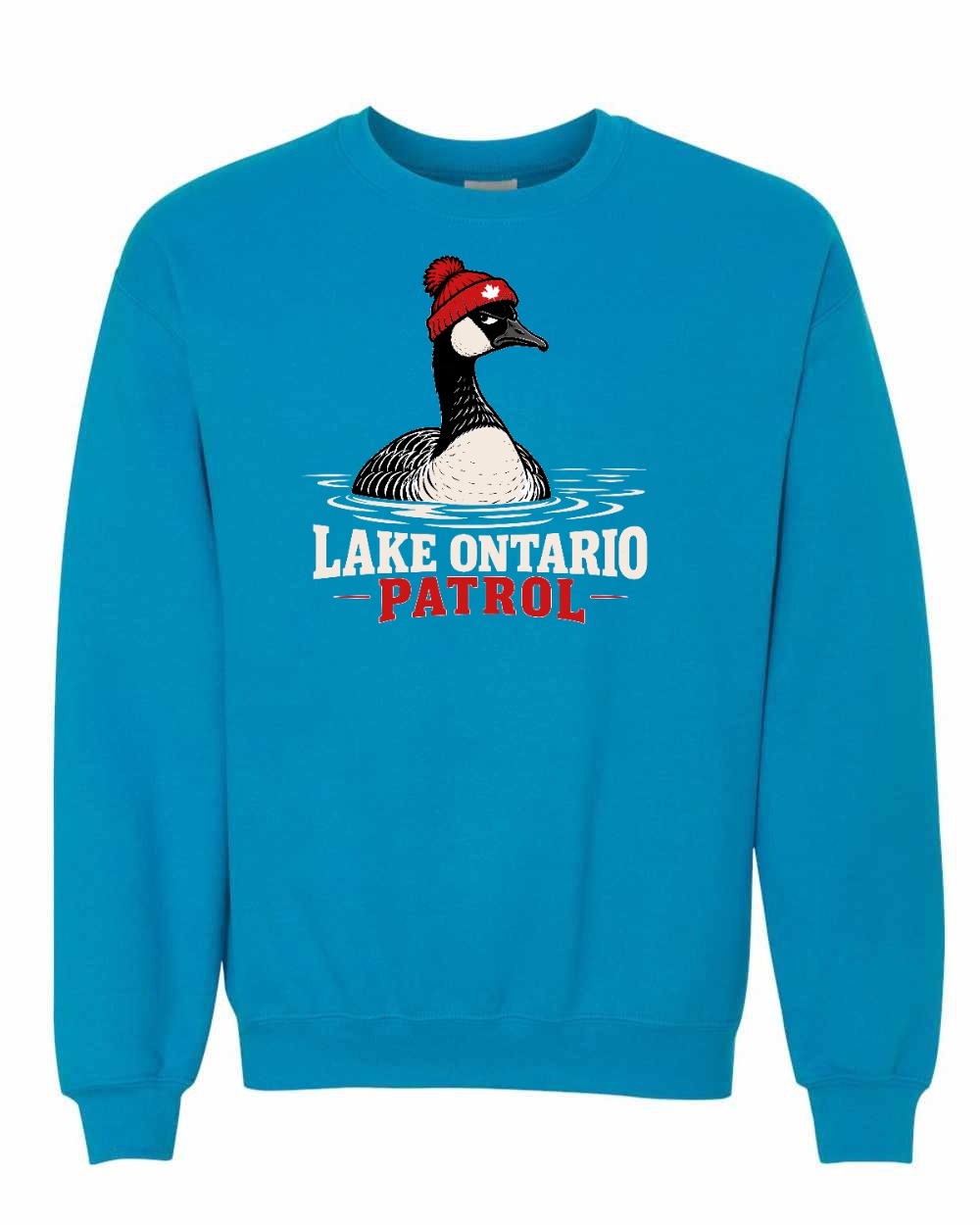 Lake Patrol Full Front Crewneck Sweatshirt