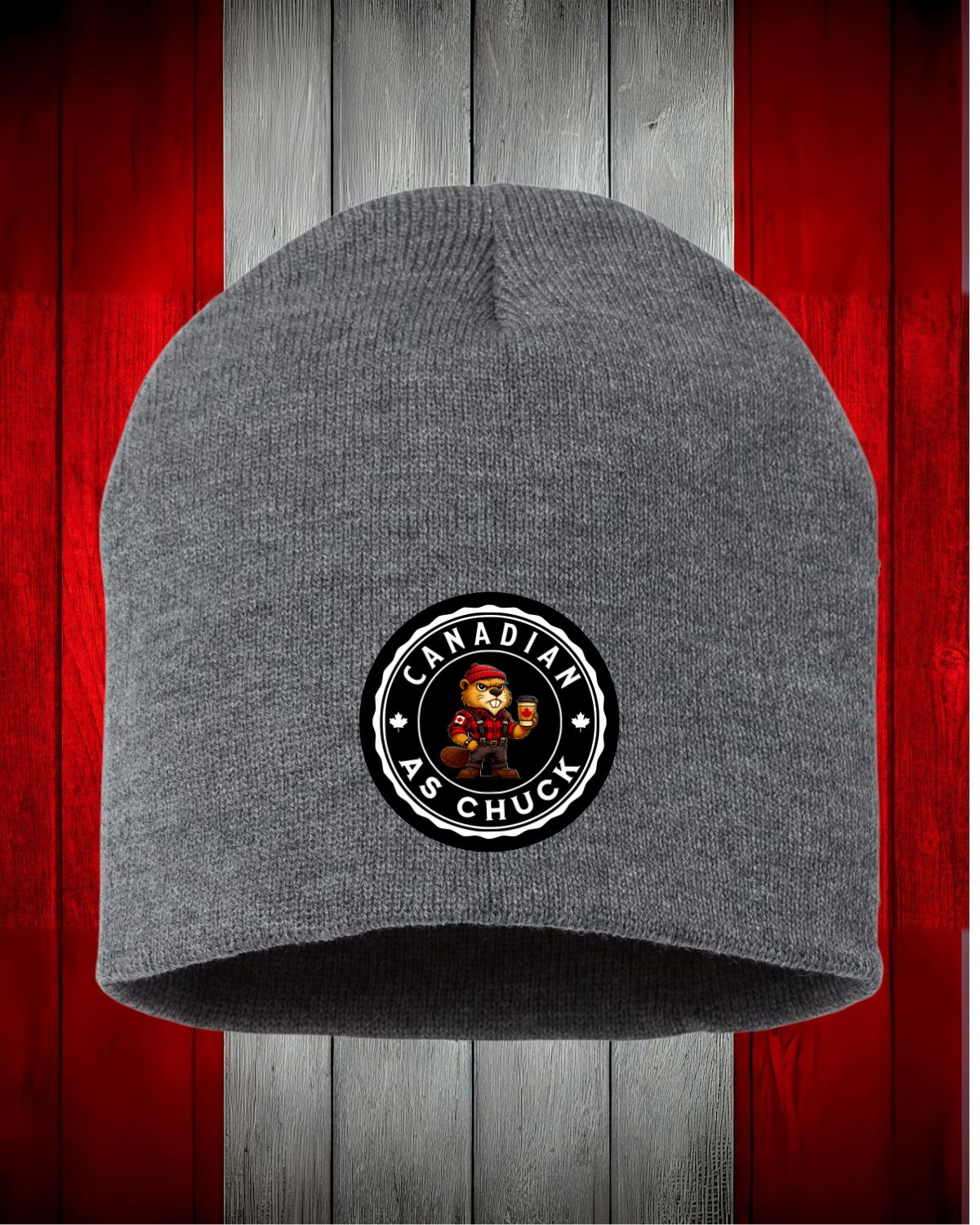 As Chuck Male Beaver design Toque