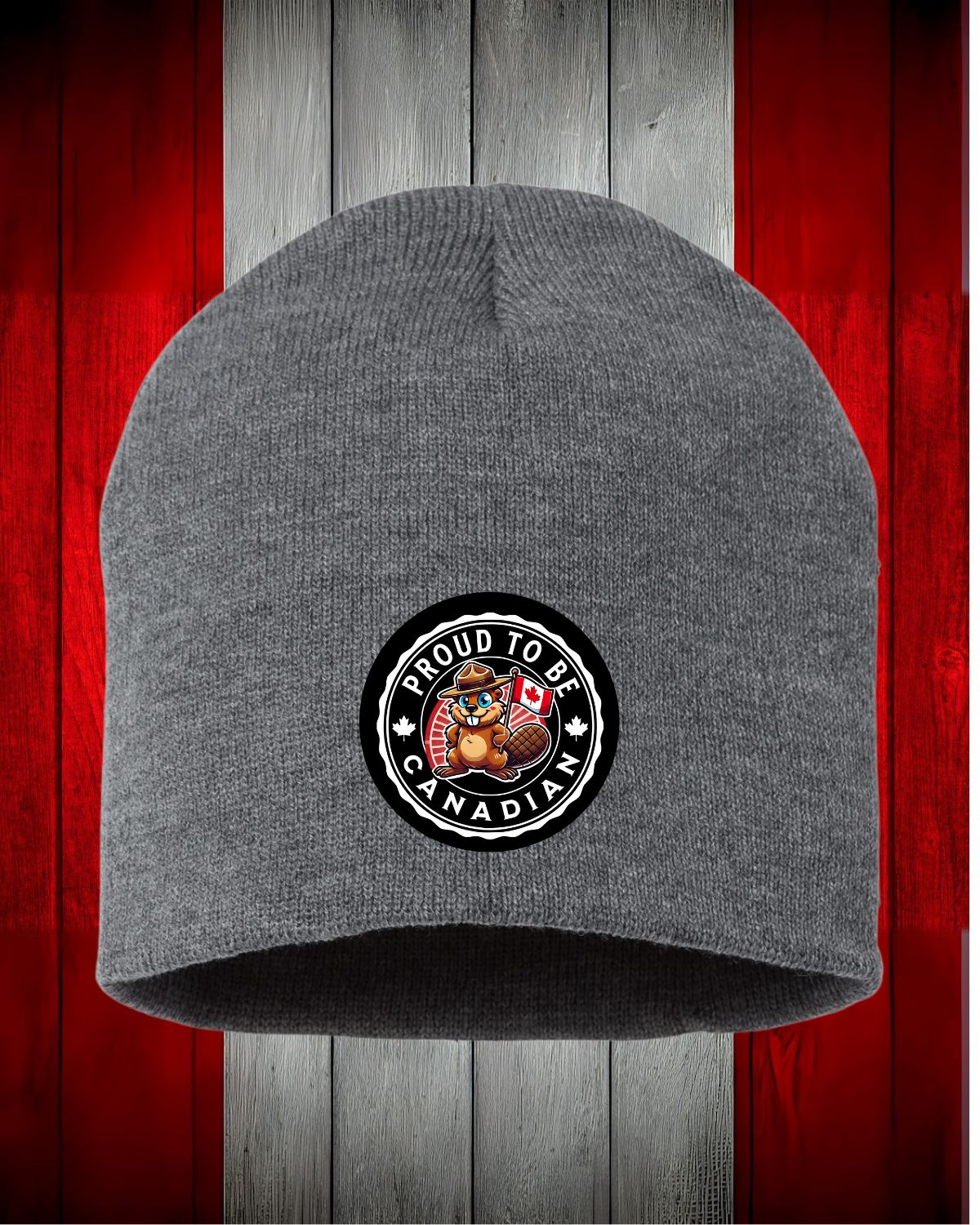Proud to be Canadian Beaver Toque