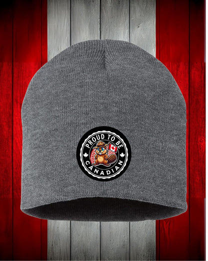 Proud to be Canadian Beaver Toque