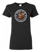 Proud to be Canadian Female Beaver  Women's Tee