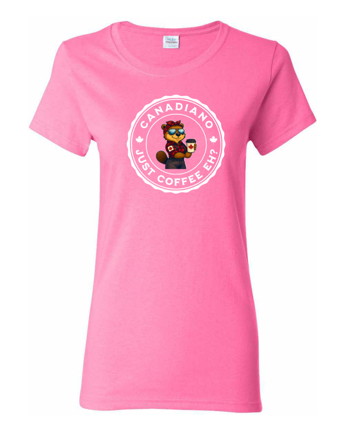 Canadiano Just Coffee eh! Rosie Sunglasses  Women's Tee