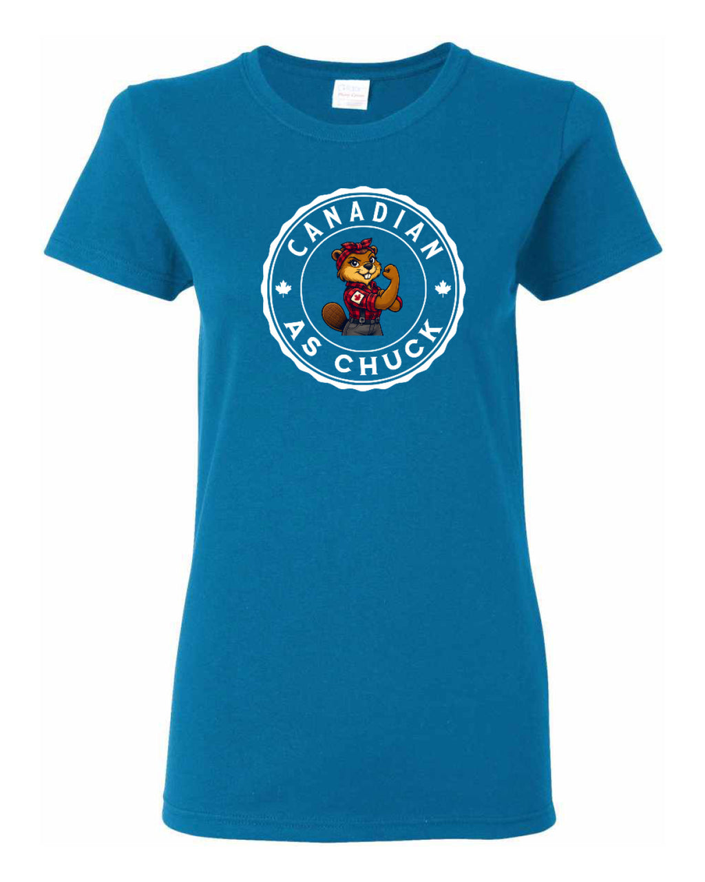 Canadian as Chuck Rosie Flex  Women's Tee