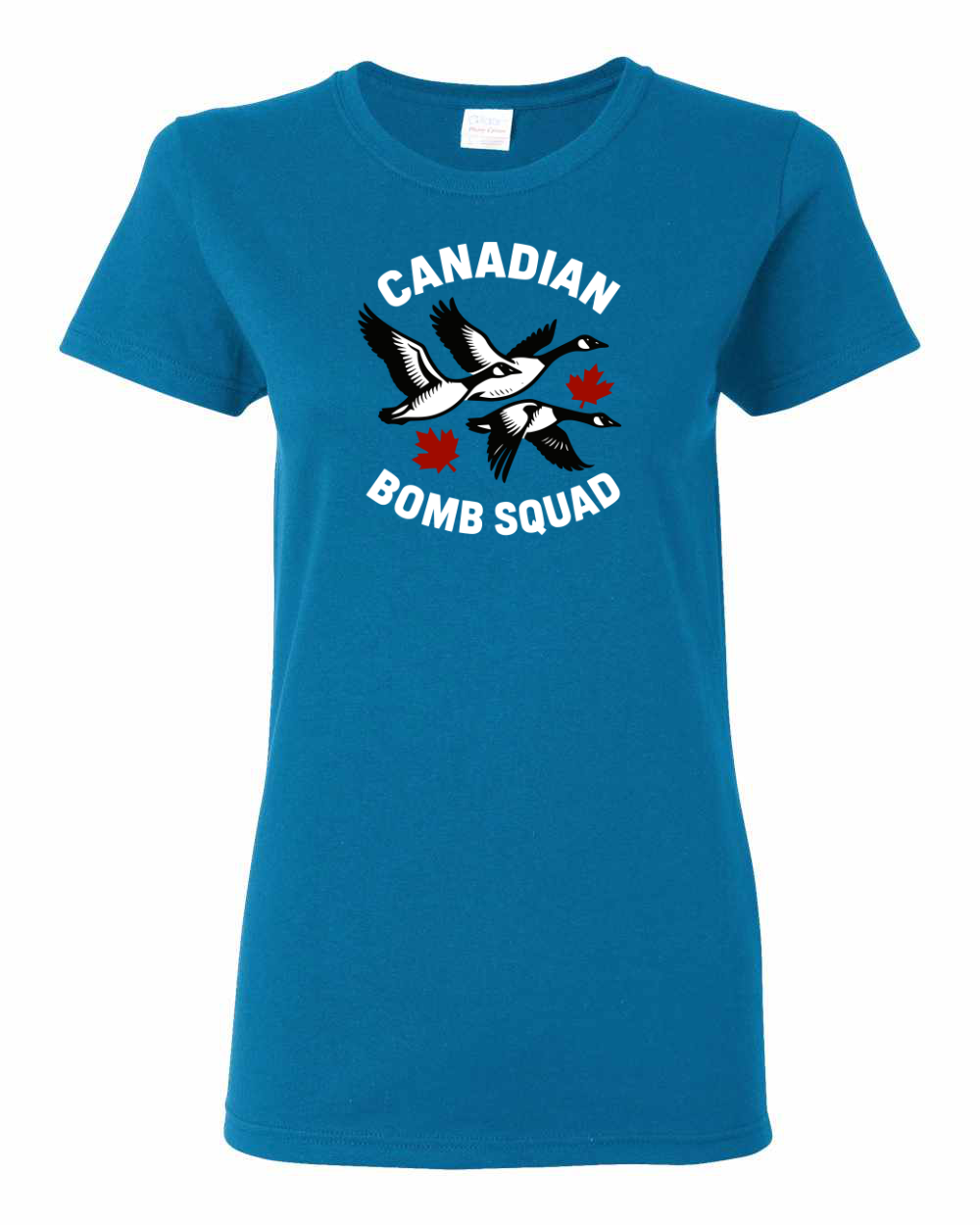 Canadian Bomb Squad Full Women's Tee - Gildan Canada (sewn Internationally )