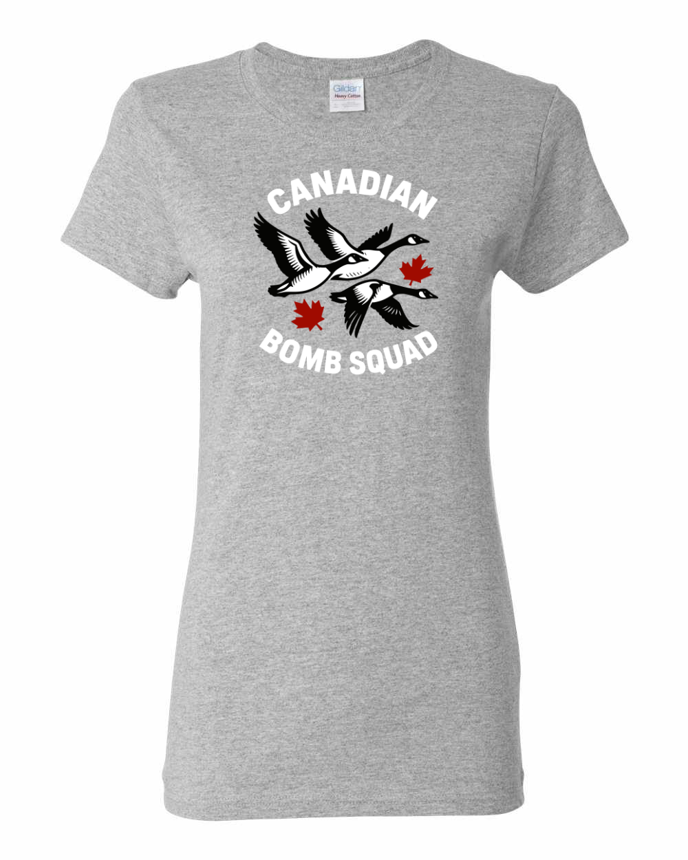 Canadian Bomb Squad Full Women's Tee - Gildan Canada (sewn Internationally )