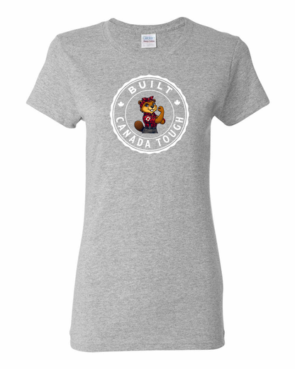 Built Canada Tough Rosie Full Front Women's Tee - Gildan Canada (sewn Internationally)