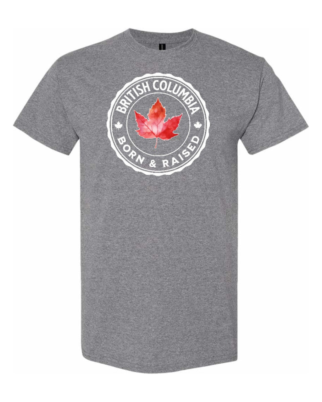 British Columbia  – Born & Raised Full Men's Tee