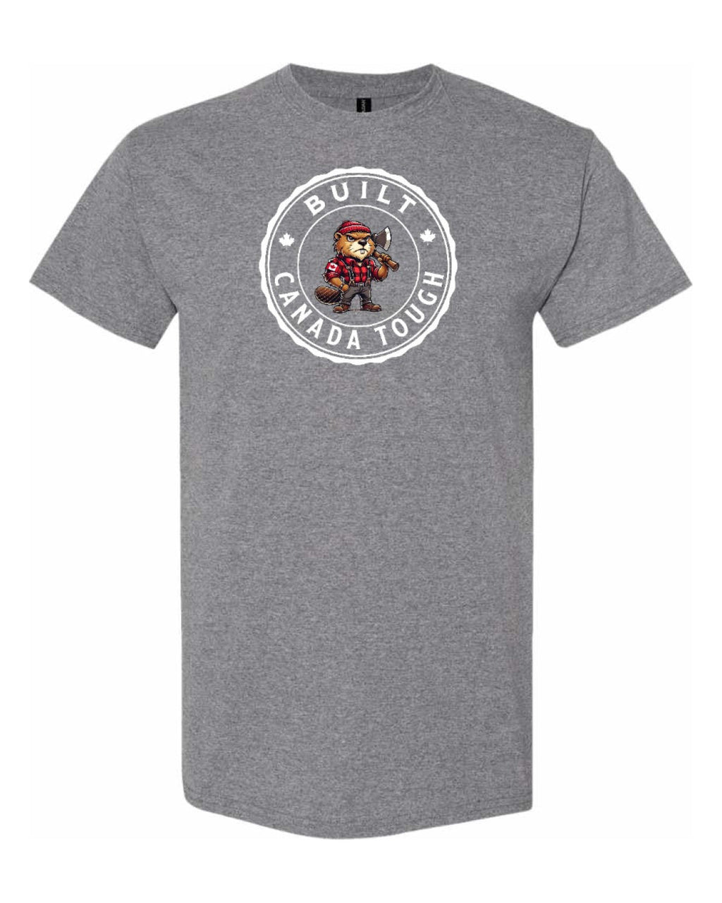 Built Canada Tough Male Beaver  Men's Tee