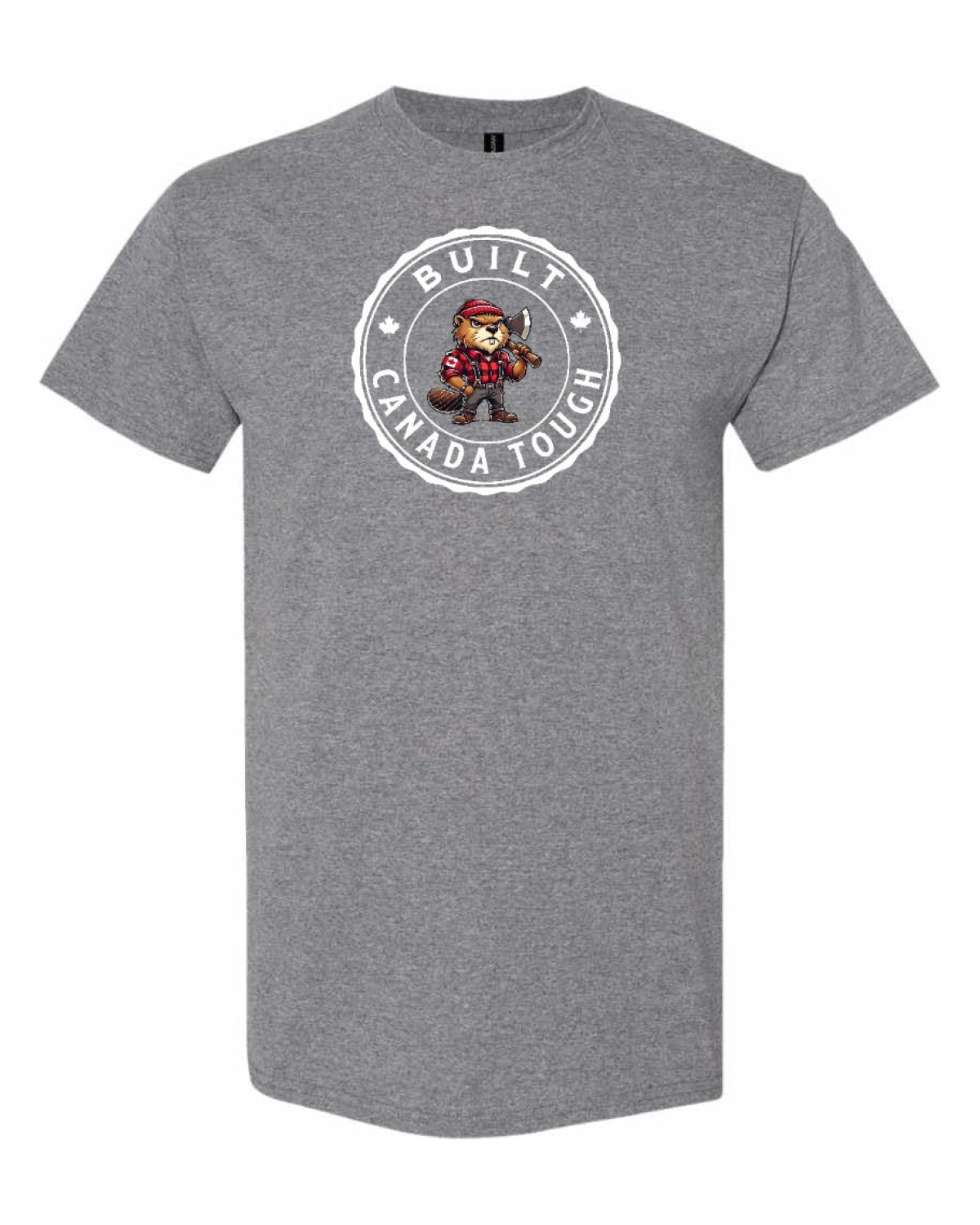 Built Canada Tough Male Beaver  Men's Tee