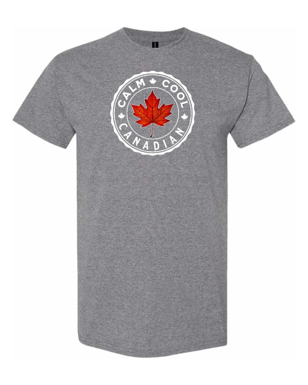 Calm Cool Canadian Leaf  Men's Tee