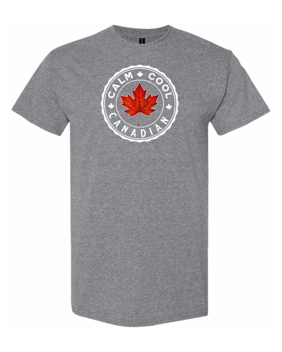 Calm Cool Canadian Leaf  Men's Tee