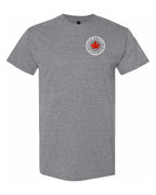 Calm Cool Canadian Leaf Left Chest & Back Men's Tee