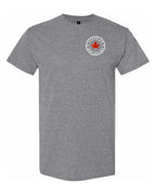 Canadian Born And Raised Left Chest Men's Tee