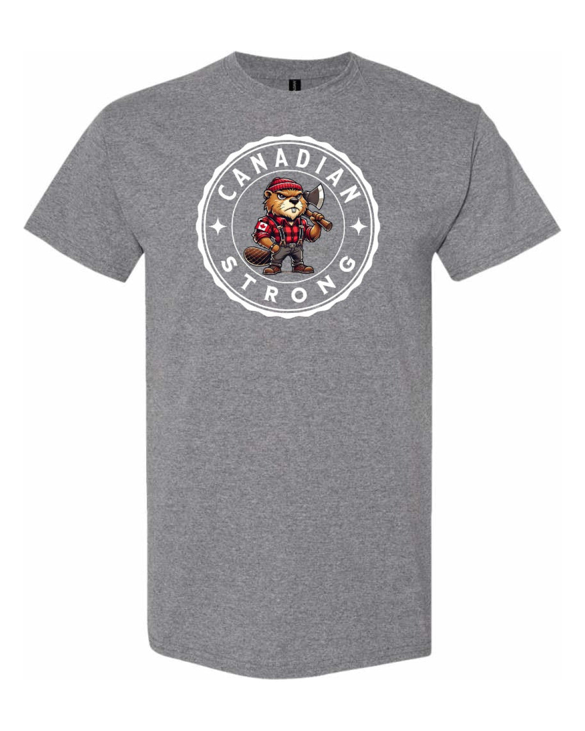 Canadian Strong Beaver  Men's Tee