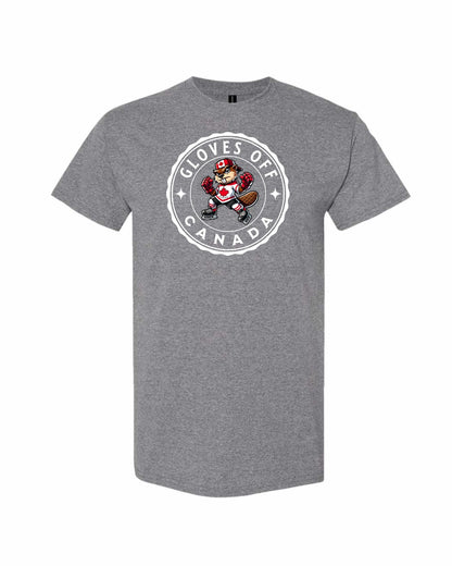 Gloves Off Beaver Men's Tee - Gildan Canada (sewn Internationally)