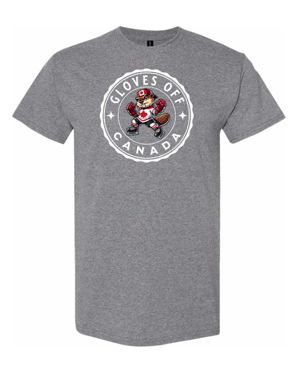 Gloves Off Beaver Men's Tee