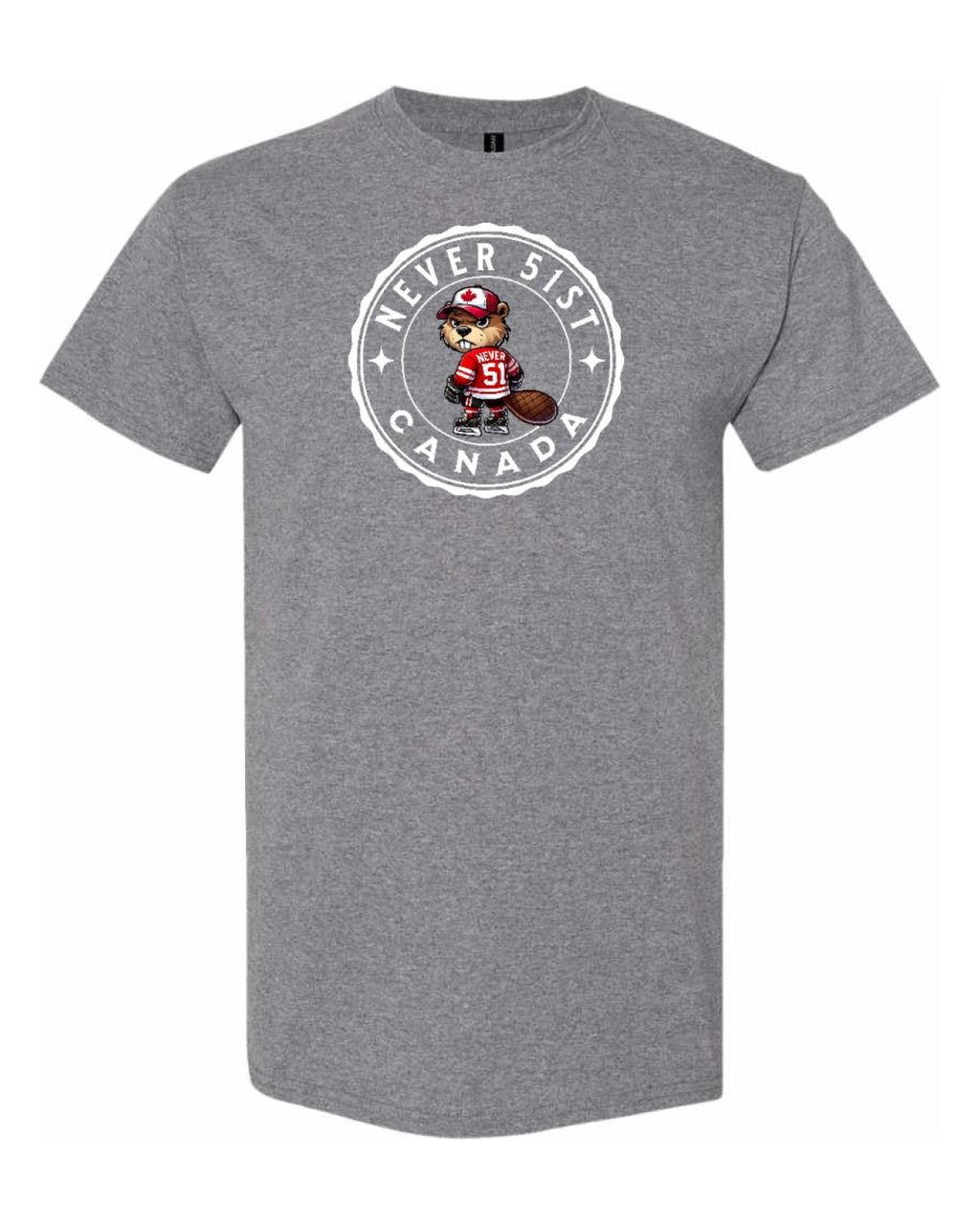 Never 51st Beaver Mens Men's Tee