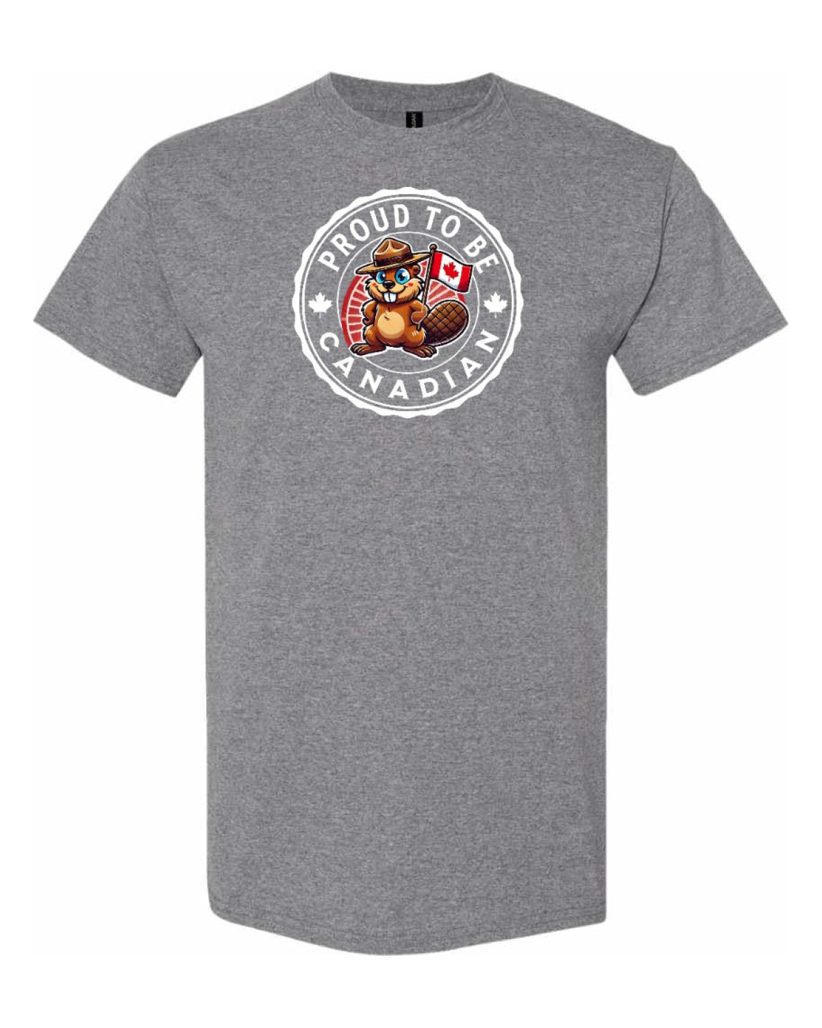 Proud to be Canadian Beaver Full Men's Tee