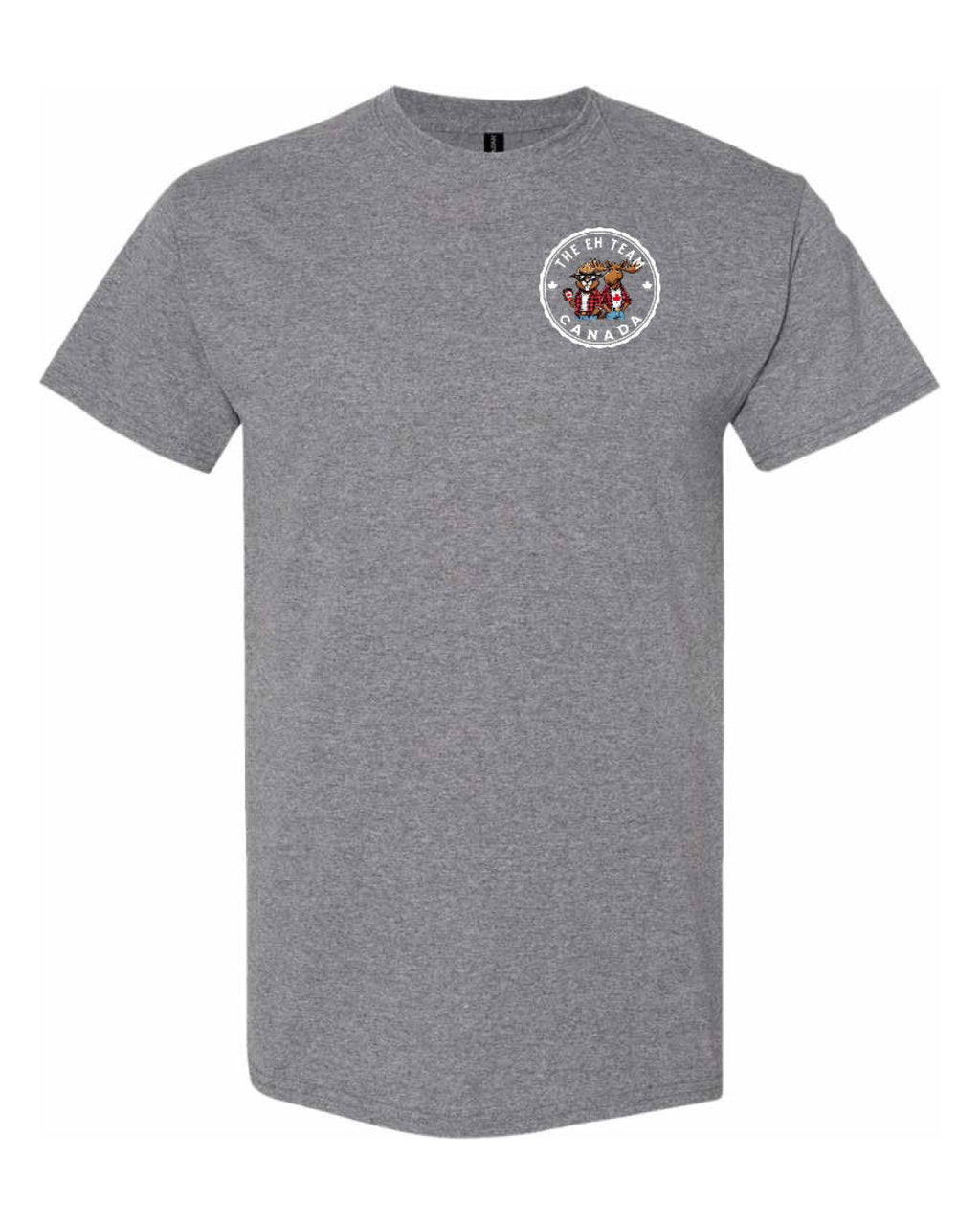 The EH team Left Chest and Back Men's Tee