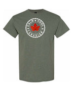 Calm Cool Canadian Leaf  Men's Tee