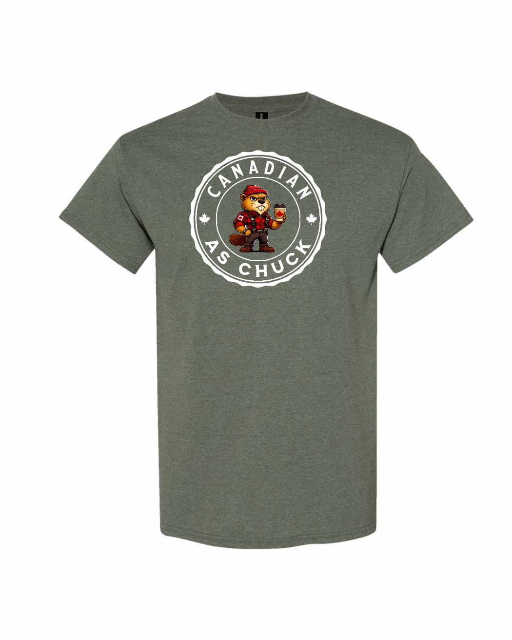 Canadian as Chuck Beaver Men's Tee