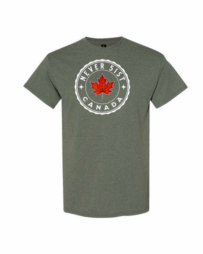 Never 51st Leaf Men's Tee - Gildan Canada (sewn Internationally)