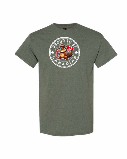 Proud to be Canadian Beaver Tee