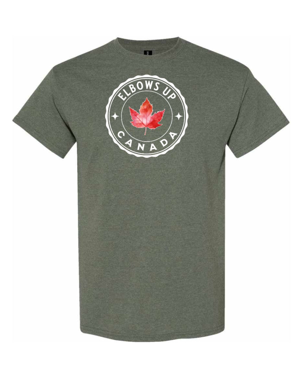 Elbows Up Leaf Full Men's Tee