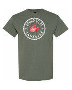 Proud to be Canadian Leaf Full Men's Tee
