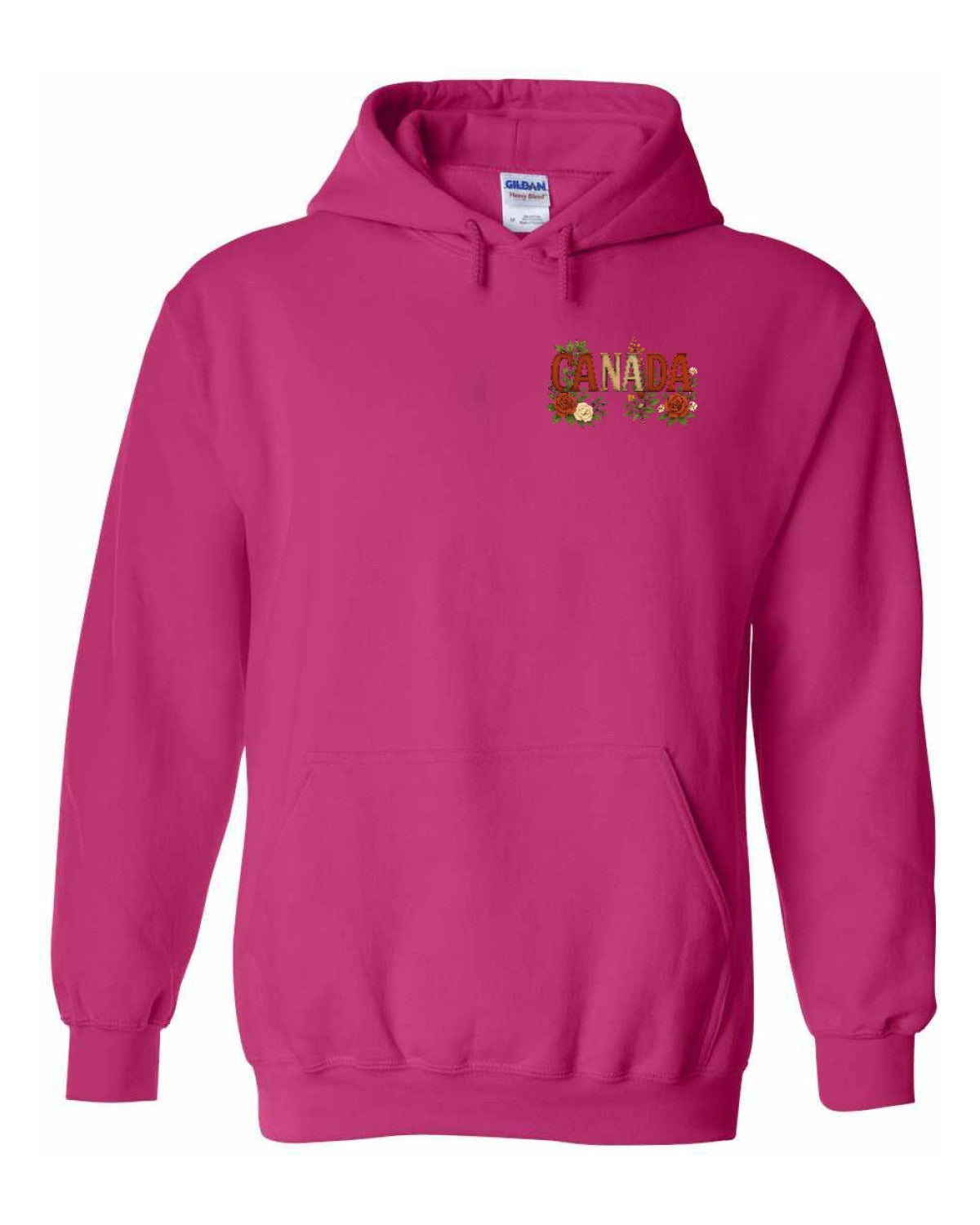 Canada Flowers Left Chest Pullover - Unisex