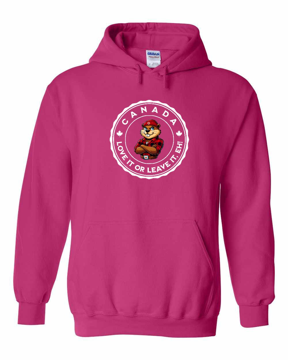 Love it or Leave it Eh! Full Pullover - Gildan Canada (sewn Internationally)