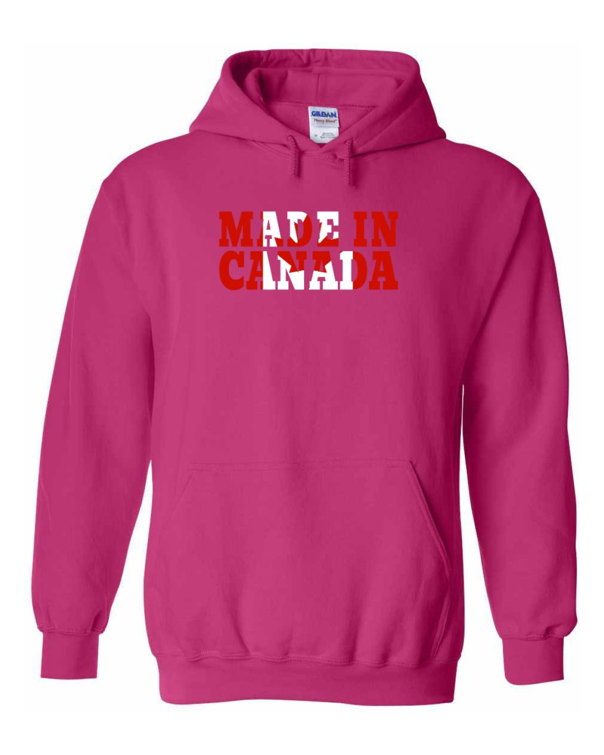 Made in Canada Flag Background Full Pullover - Unisex
