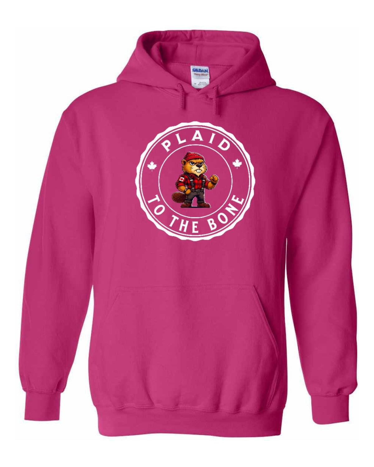 Plaid to the Bone Beaver Full Pullover - Unisex