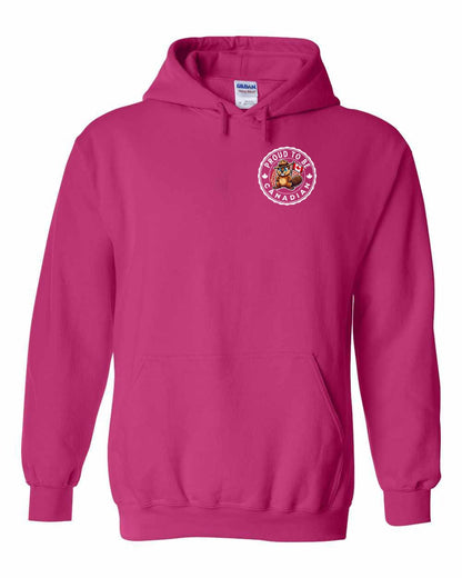 Proud to be Canadian Beaver Left Chest Pullover - Gildan Canada (sewn Internationally)