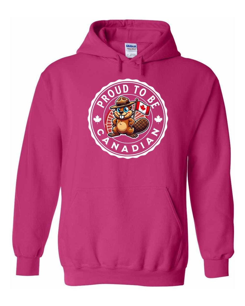 Proud to be Canadian Beaver Full Pullover - Unisex