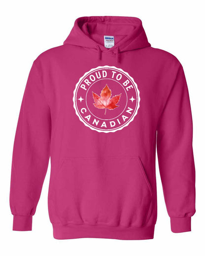 Proud to be Canadian Leaf Full Pullover - Gildan Canada (sewn Internationally)