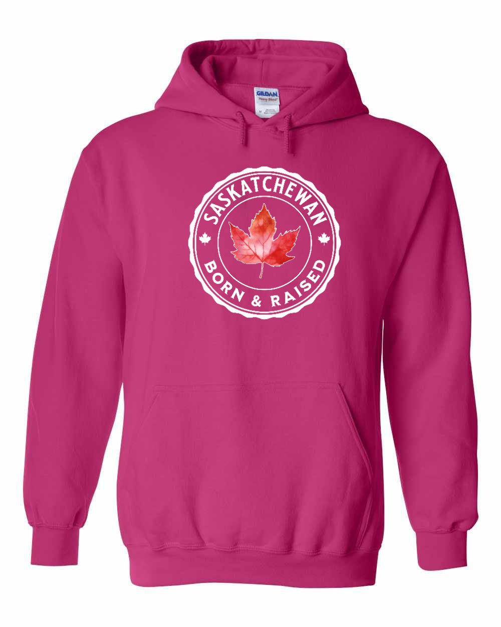 Born and Raised Saskatchewan Full Pullover - Gildan Canada (sewn Internationally)