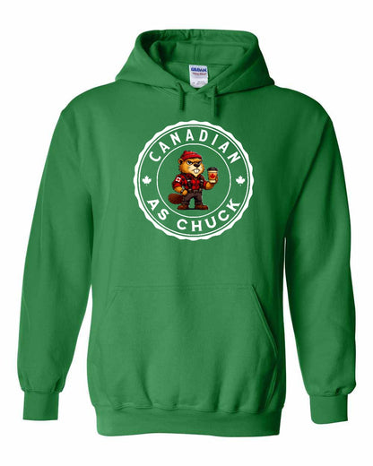 CDN as Chuck Male Beaver Full Pullover - Gildan Canada (sewn Internationally)