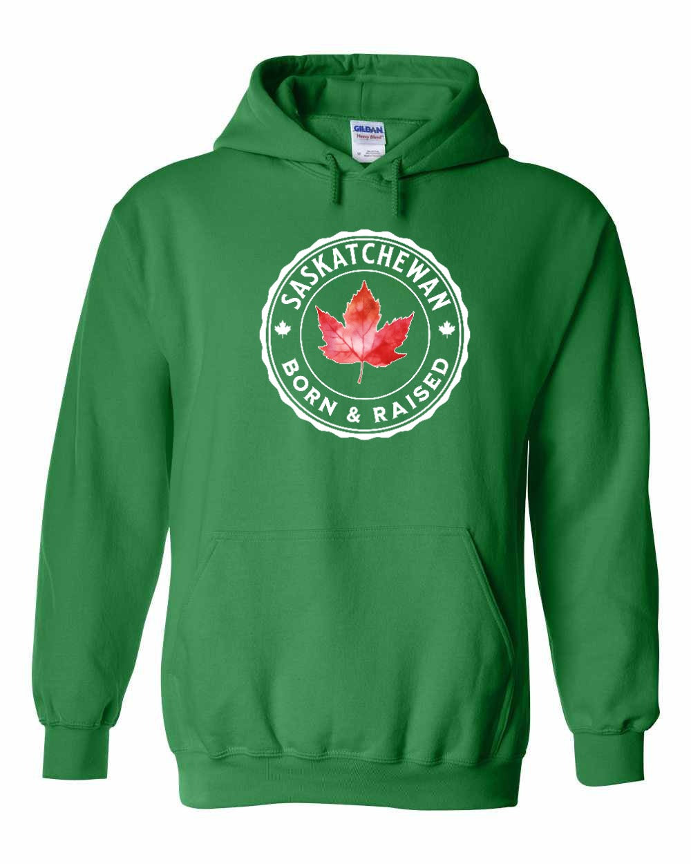 Born and Raised Saskatchewan Full Pullover - Gildan Canada (sewn Internationally)