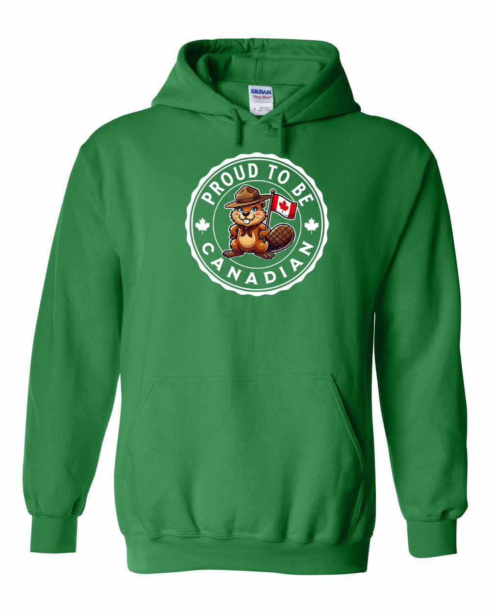 Proud To Be Canadian Female Beaver Full Pullover