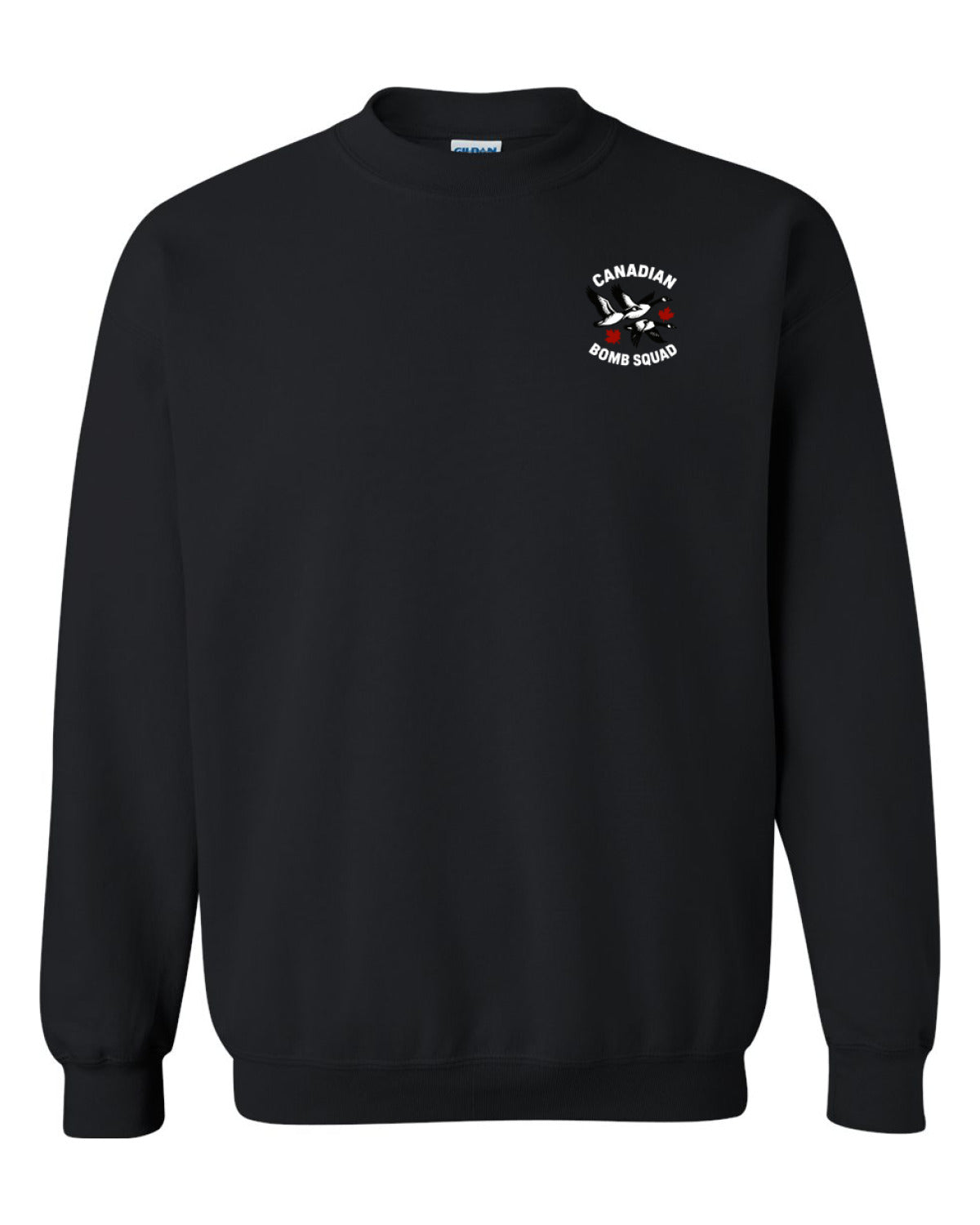 Bomb Squad Left Chest And Back  Crewneck - Unisex